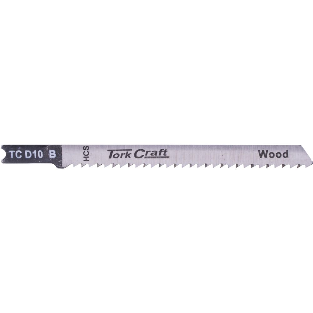 U Shank Jigsaw Blade 10 Tpi For Wood 2.5 Mm 2 Pc