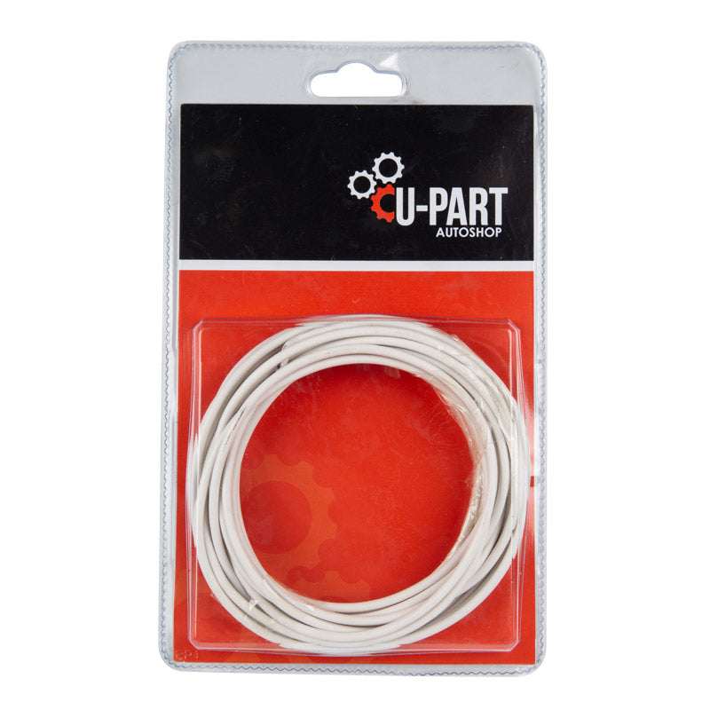 U Part Electric Wire 2.5 Mm 5 M Wht