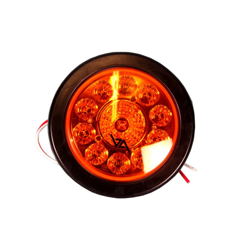 U Part Light Rear Led Flasher Amber 12 24 V Complet