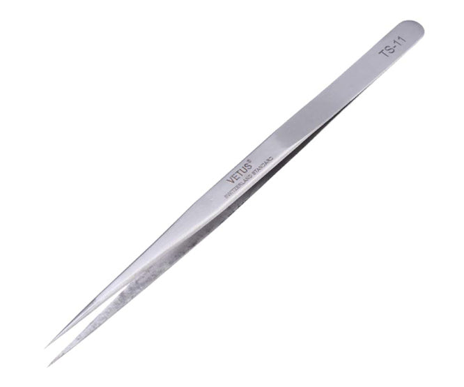 Tweezer 140mm Straight Stainless Steel Ts 11