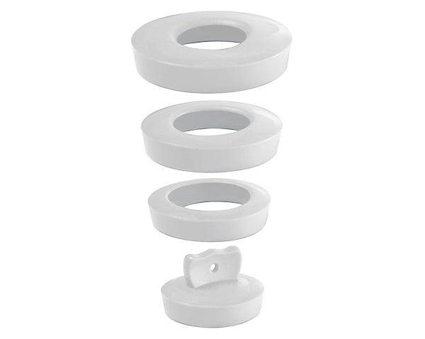 Wirquin Universal Basin / Sink Plug White