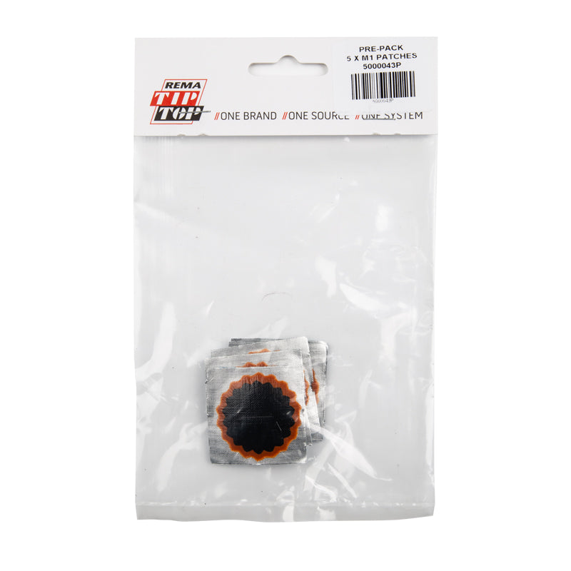 Rema Tube Patch Kit Round 5 Xno1 37 Mm