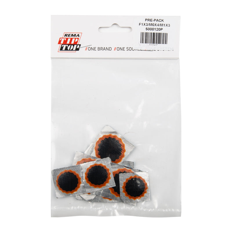 Rema Tube Patch Kit F1 X3 No 0 X4 No1 X3