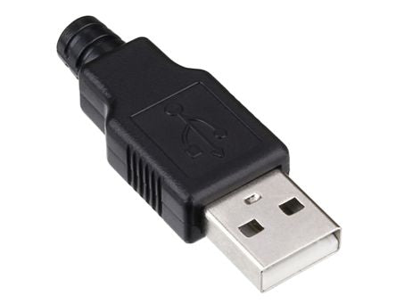 Rewireable Usb A Plug In Black Housing 180048 *Dbk*