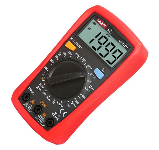 Digital Multimeter Ut33 D+