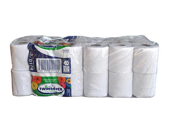 Twinsaver Toilet Paper 1 Ply Recyc Sabs 48 Pc 0174