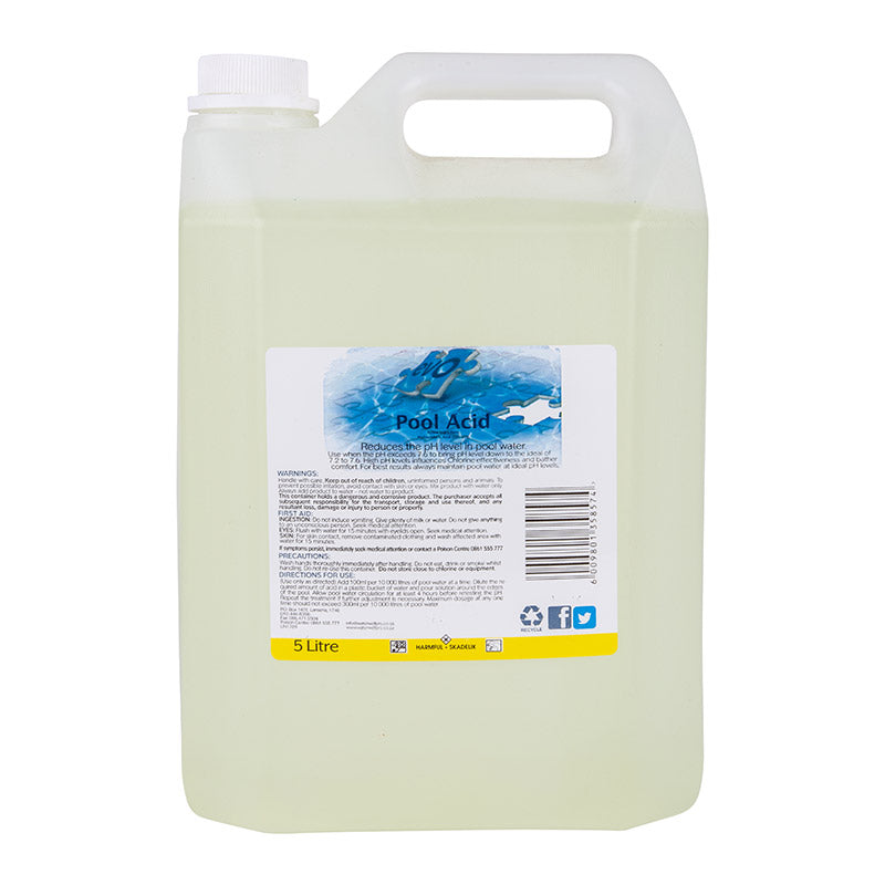 Waterwell Pool Acid Evo 5 L