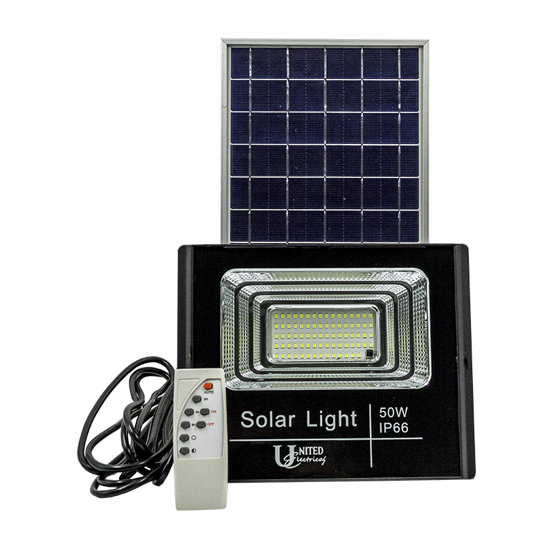 United Floodlight Led Solar 50 W