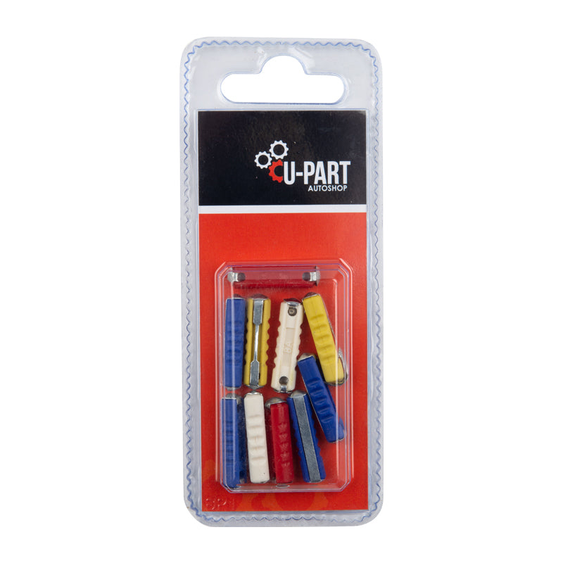 U Part Ceramic Fuse Assorted X10