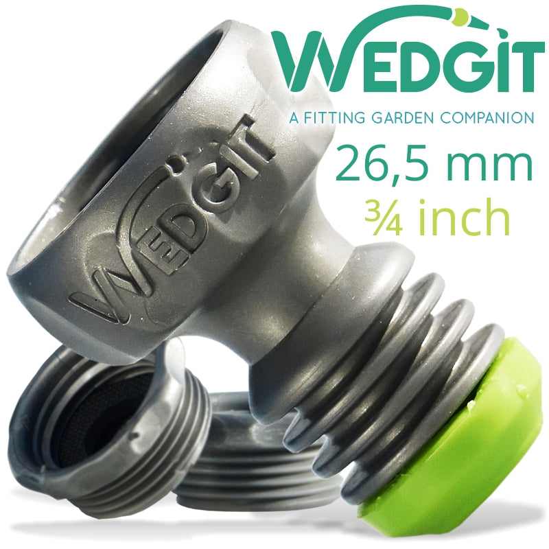 Wedgit Tap Connector 26.5 Mm 3/4' C/W 2 X Adaptors