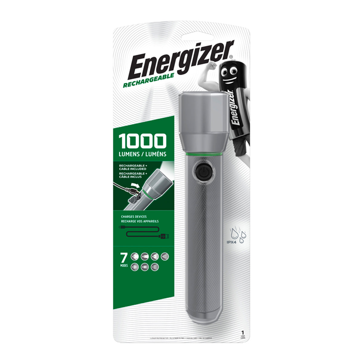 Energizer Vision Hd Metal Rechargeable