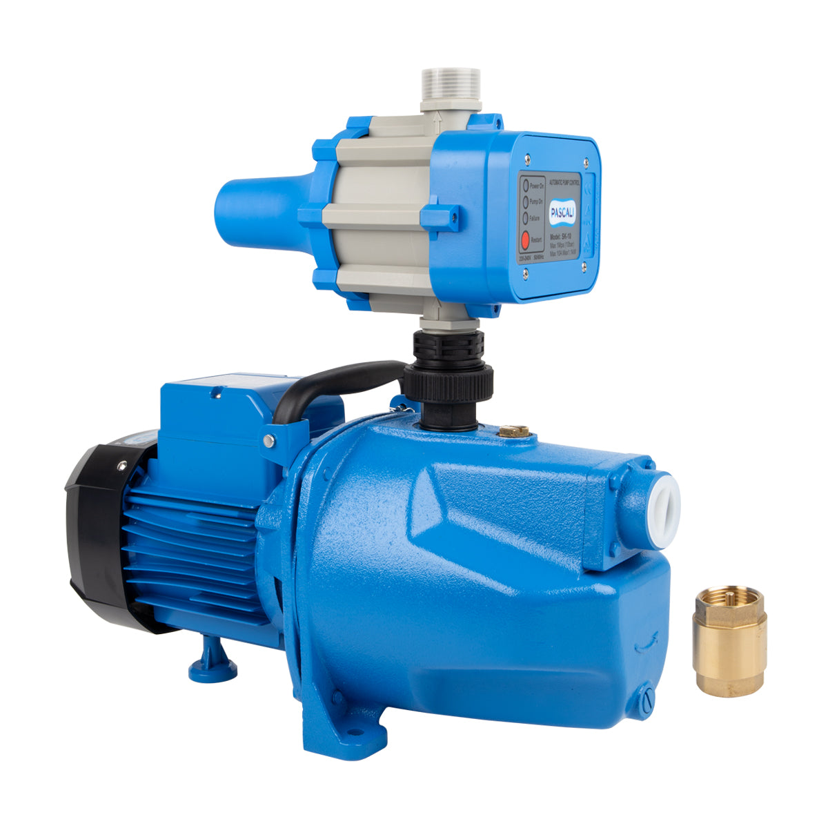 Pascali Pump Self Prim Jet+Flow Switch 0.75 Kw 230 V