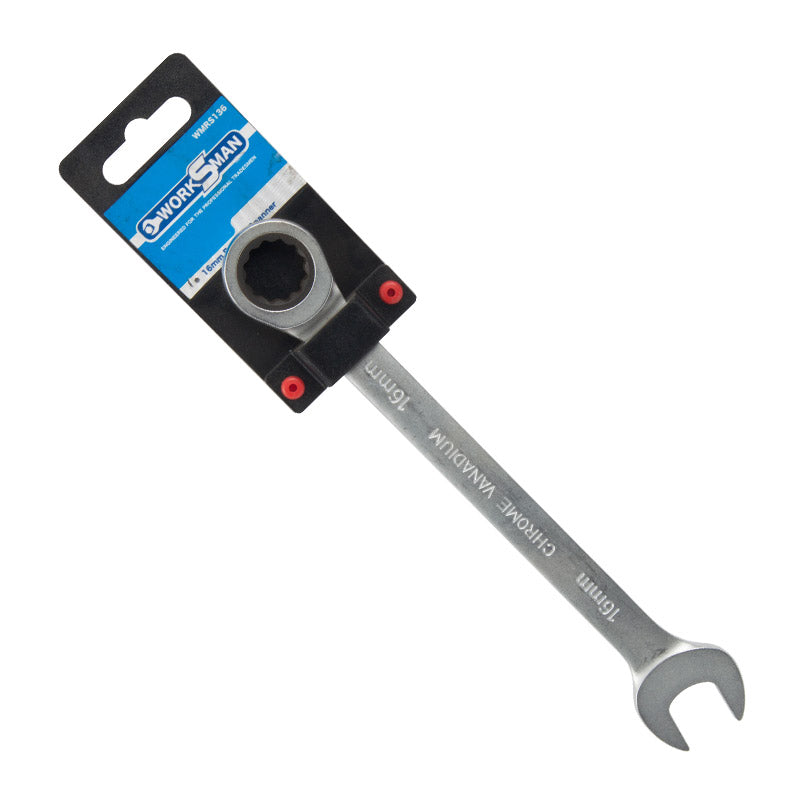 Worksman Ratchet Spanner 16 Mm