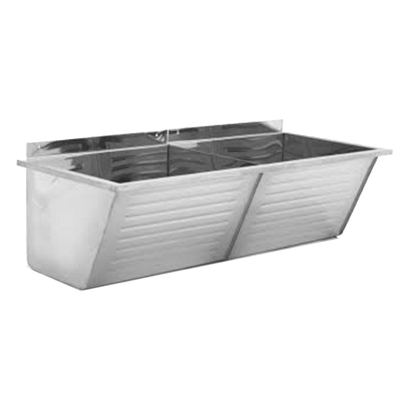 Wash Trough Dbl Bowl 1030 X435 Mm