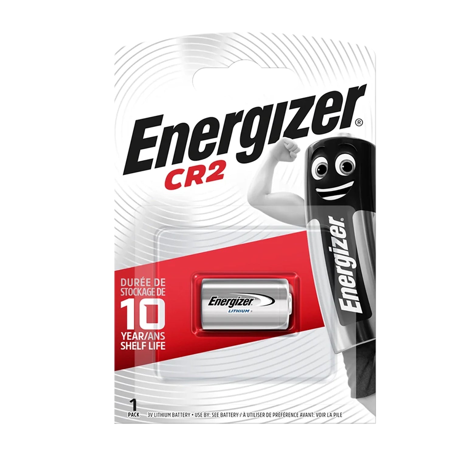 Energizer 3 V Lithium Photo (1 Pack): Cr2 (Moq12)