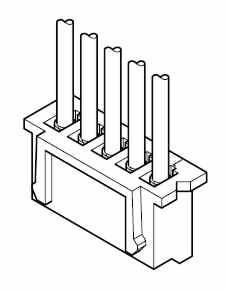 Housing Socket 4 W 2.5 Xhp 4 Xhp 4