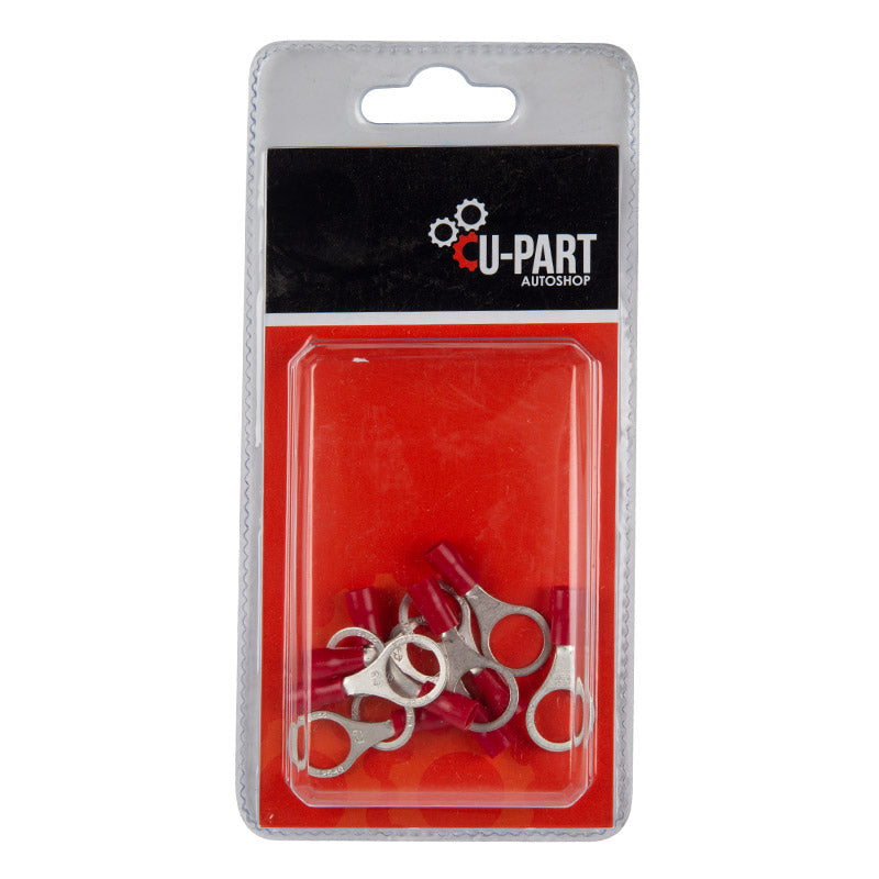 U Part Terminal Ring Lug Red 0.5 1.5 Mm 10 Mm Lr1501