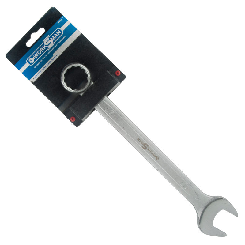 Worksman Combination Spanner 27 Mm 45 Deg Offset