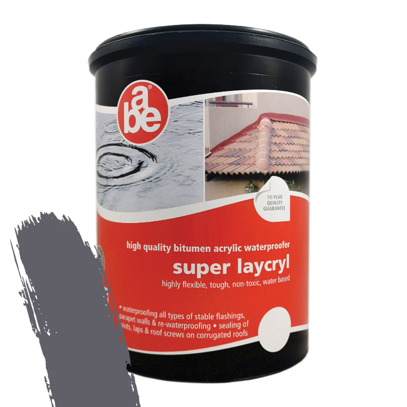 Abe Super Laycryl 5 L Charcoal