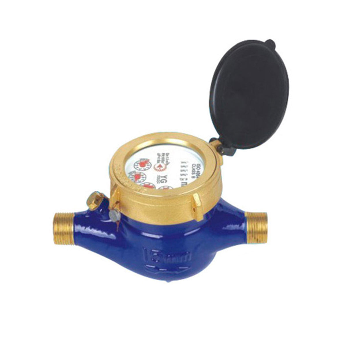 Water Meter 20 Mm Multi Jet Meter Brass