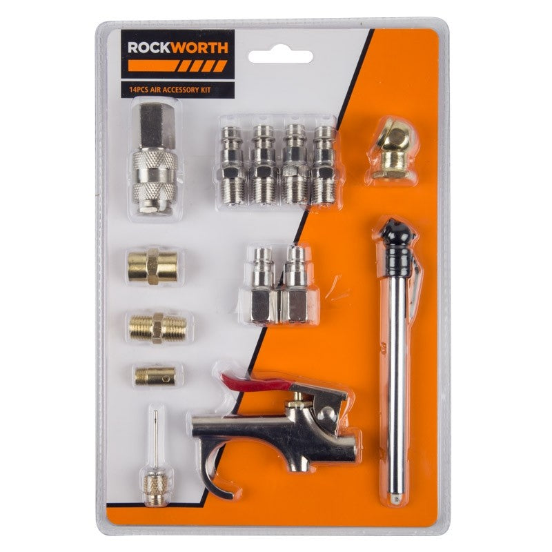 Rockworth Spraygun Accessory Kit 14 Pce