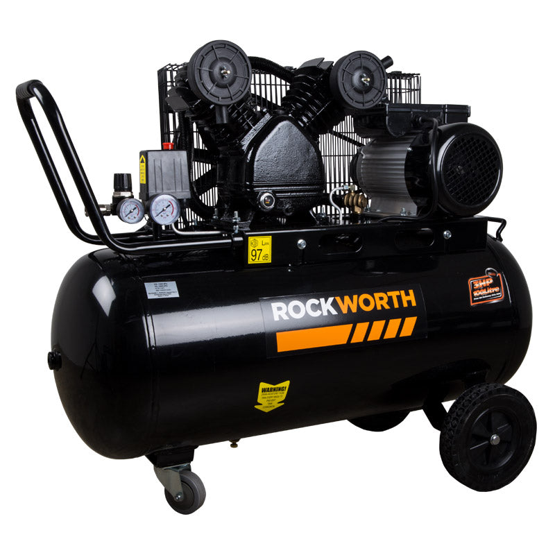 Rockworth 3 Hp/100 L Belt Air Compressor 220 V