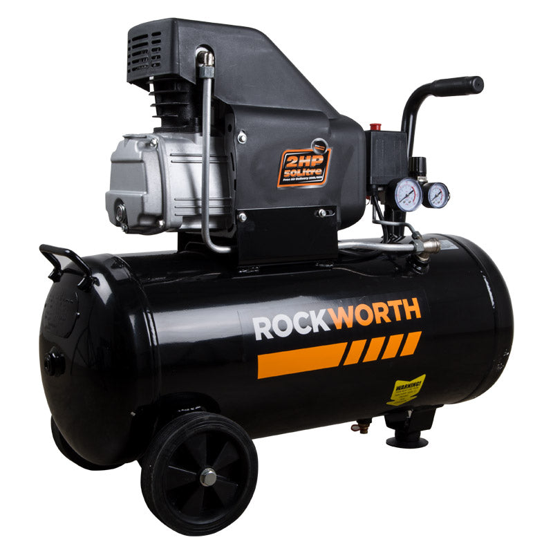 Rockworth 2 Hp/50 L Air Compressor Direct Drive