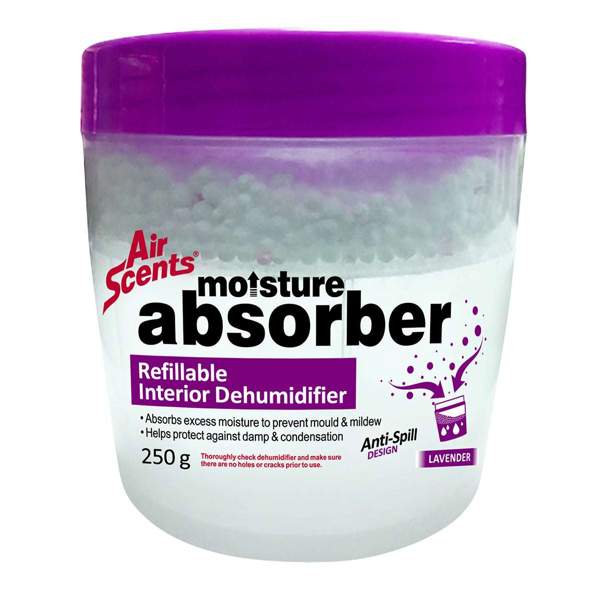 Air Scents Moisture Absorb Refillable Laven 250 G