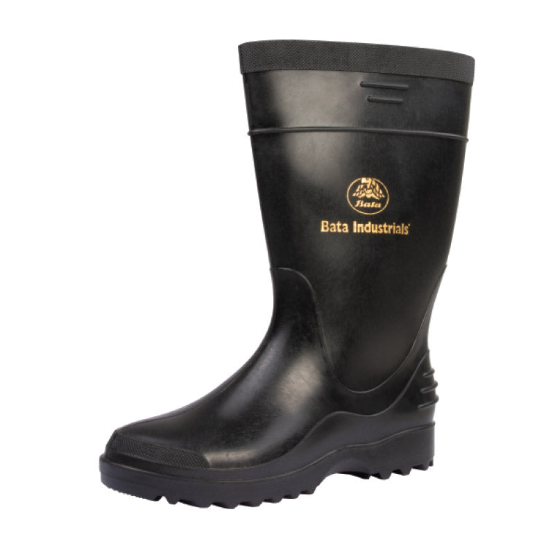 Bata Elegant Ladies Gumboot Blk Size 6