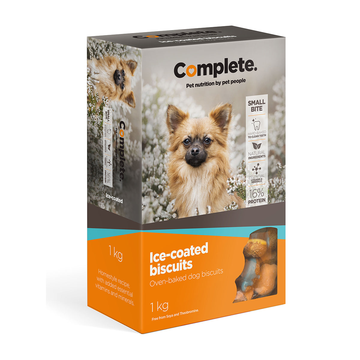 Complete Dog Biscuits Snack A Chew Iced Sml 1 Kg