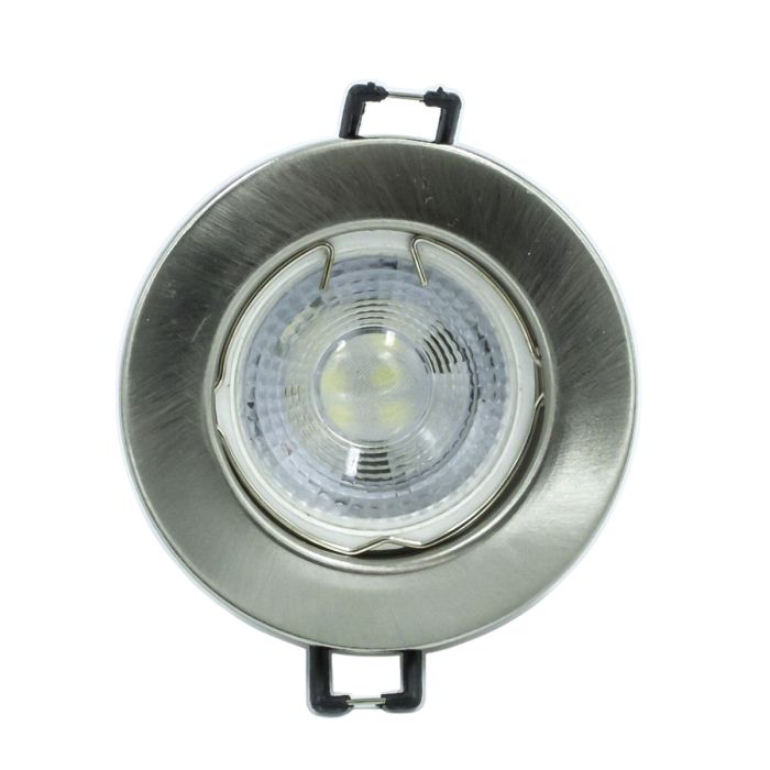 United Electrical Downlight Led Gu10 Cw 5 W Silver