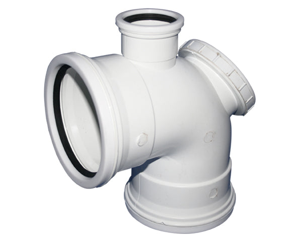 Waste Bend Vent Horn 87.5 Deg Sv I.E 110 Mm Sabs