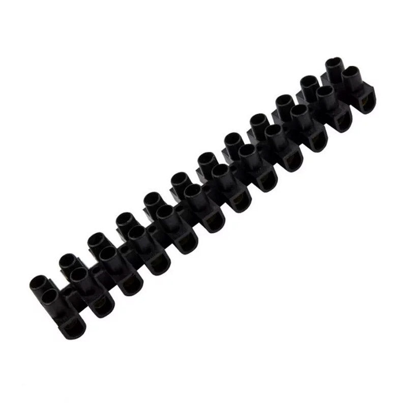 United Electrical Strip Connector Black 5 A