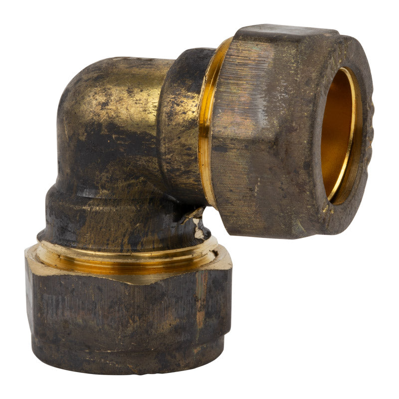 Compression Brass Elbow 90 D Cxc 15 Mm Sabs