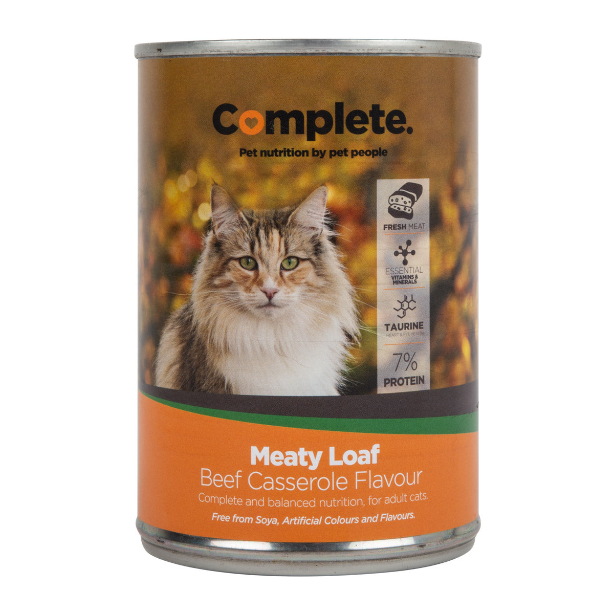 Complete Cat Food Tin Beef Casserole 385 G