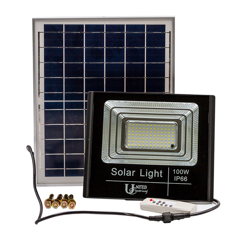 United Floodlight Led Solar 100 W