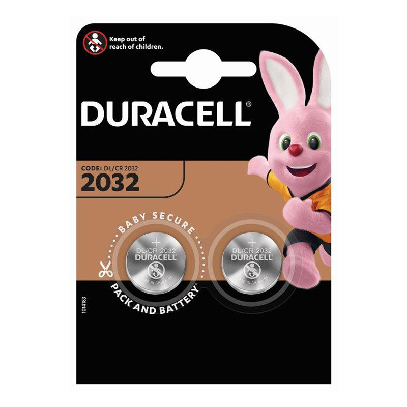 Duracell Battery Lithium 2032 2 Pack