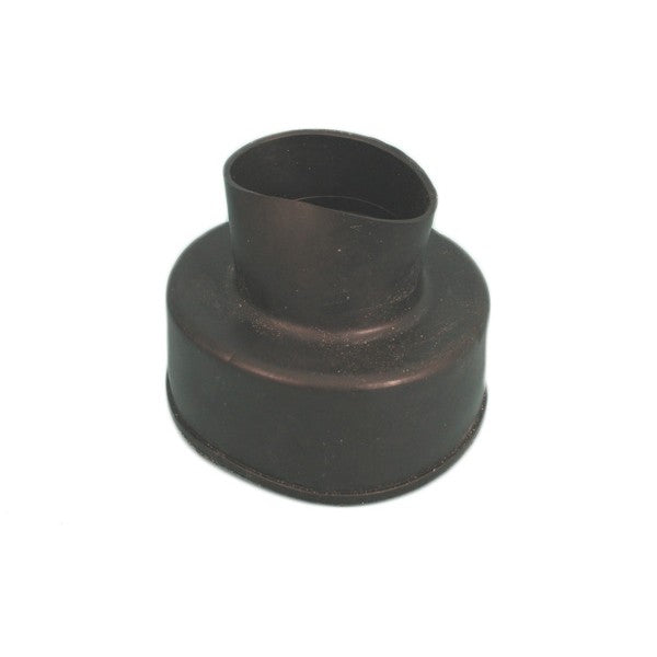 Flush Pipe Connector Rubber Cone Blk