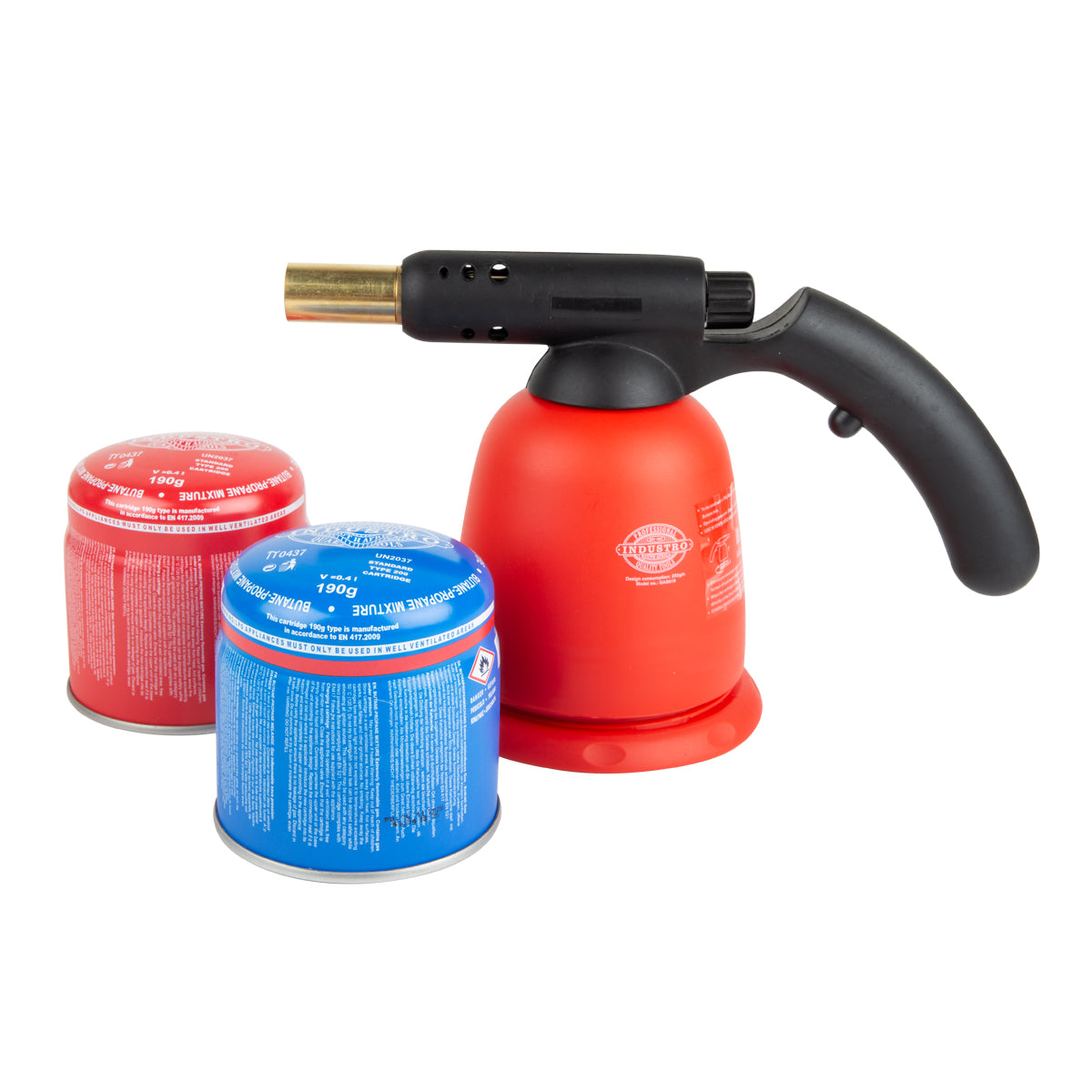 Blowtorch Automatic With 2 190 G Gas Cartridges