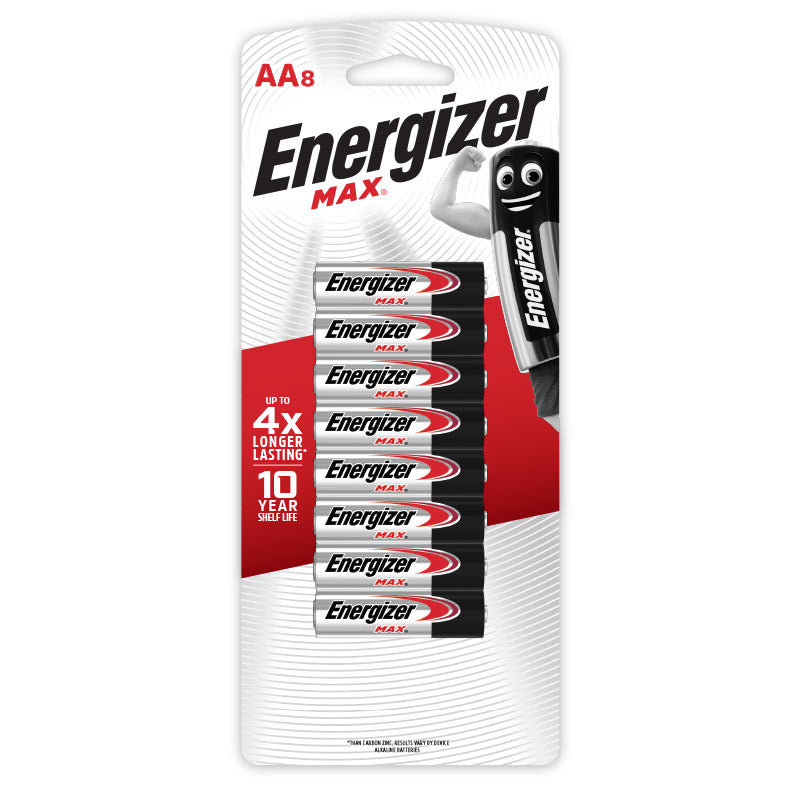 Energizer Battery Max Aa 8 Pack