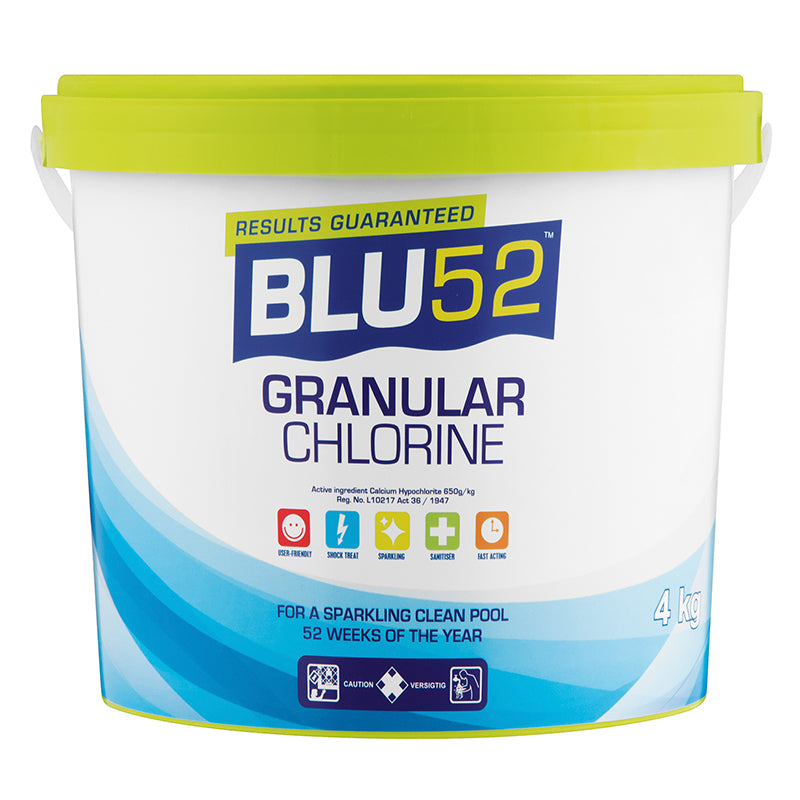 Blu52 Granular Chlorine 4 Kg