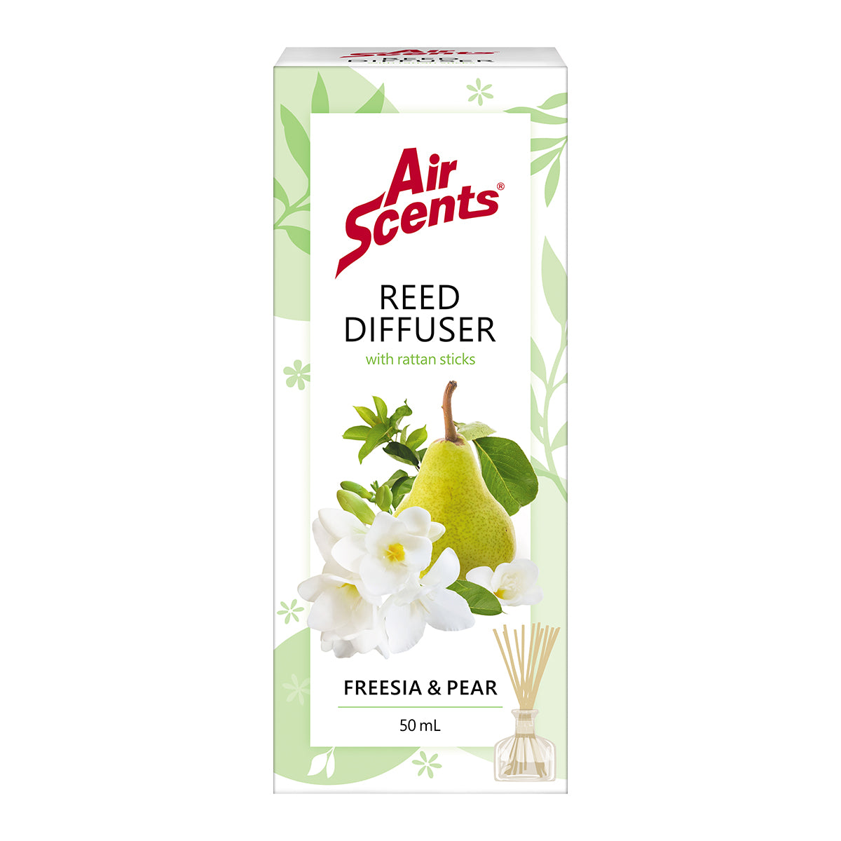 Air Scents Reed Diffuser Freesia And Pear 50 Ml