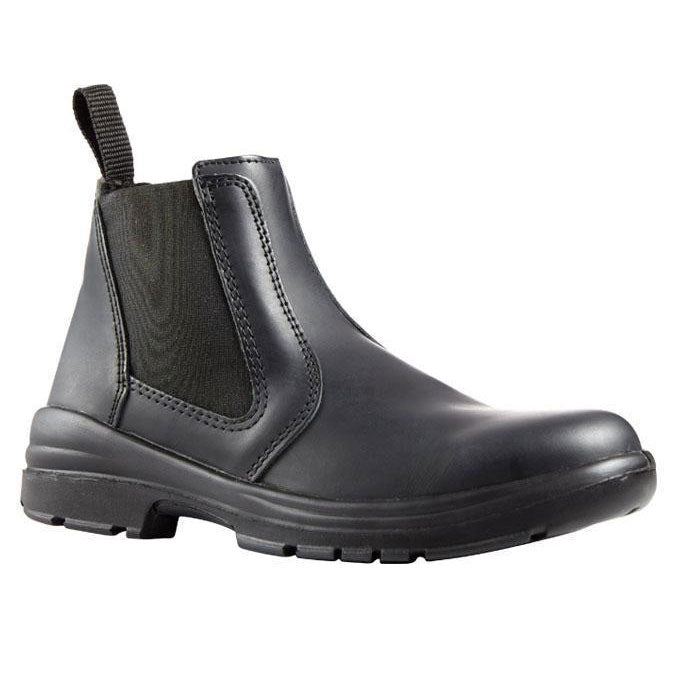 Sisi Sydney Safety Boot Stc. Black. Size 7