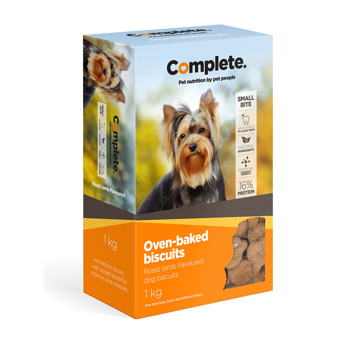 Complete Dog Biscuits Snack A Chew R/Lamb Sml 1 Kg