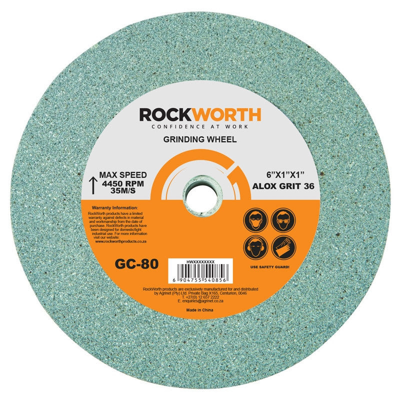 Rockworth Bench Grinding Wheel 200 X20 X31 Mm A36