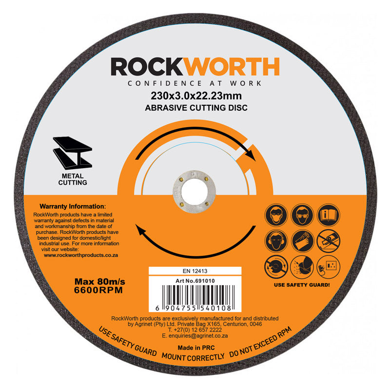 Rockworth Cutting Disc Steel 350 X3.0 Mm