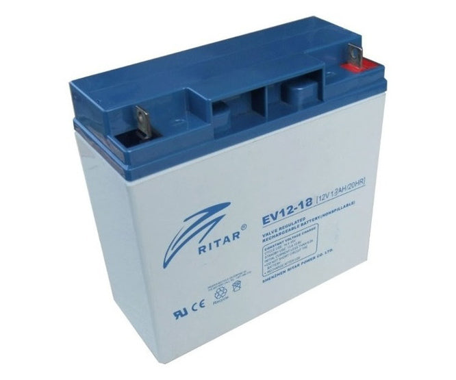 Battery Sla 12 V 18 Ah Ev 181x77x167mm Ev12 18