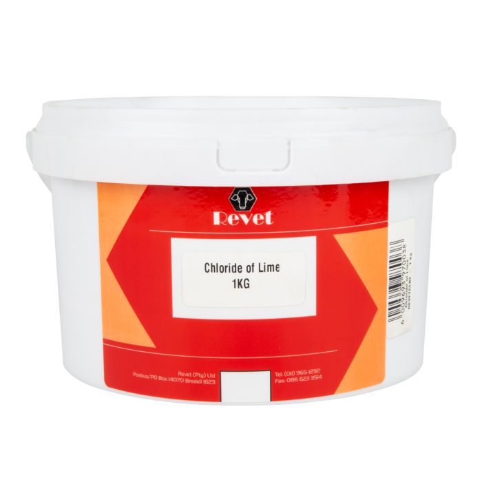 Revet Chlor Of Lime Bleach Pwdr 1 Kg