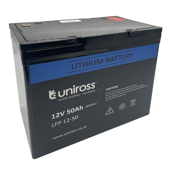 Uniross Lithium Ion 12 V50 Ah Battery