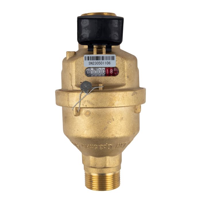 Water Meter 25 Mm Piston Type Brass